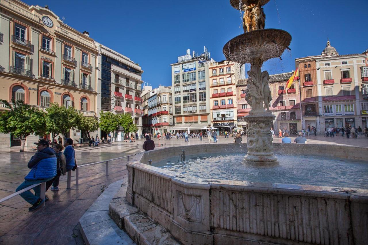 Elegante Apartamento Plaza Constitucion Málaga Kültér fotó